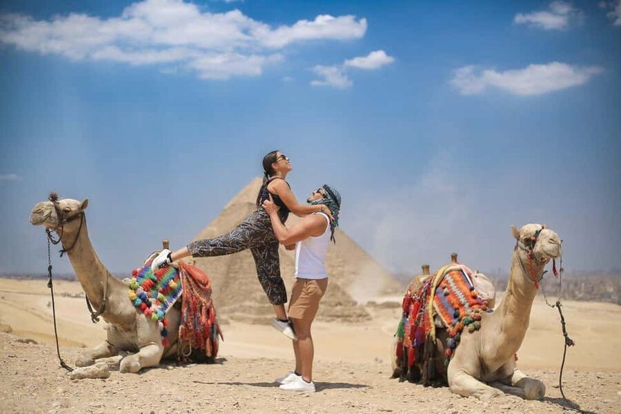 Pyramids & Sphinx Tour with Free Camel Ride - Half-day pacing at the Giza Plateau, without the stress