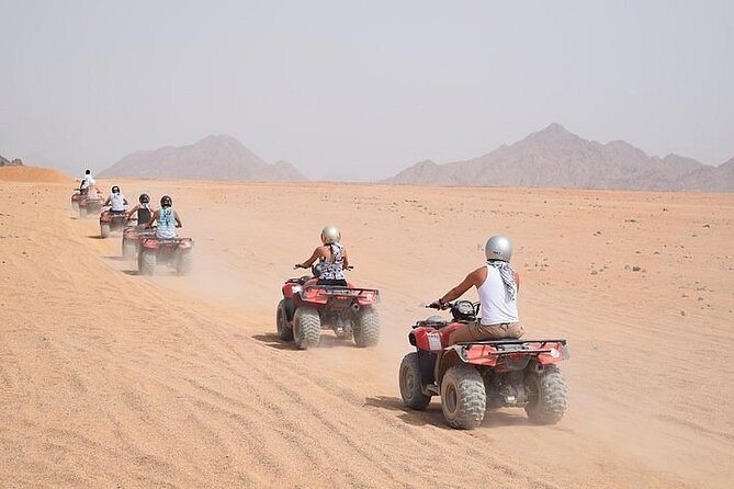 Quad Biking Safari-Camel Ride-Bedouin Dinner and Shows From Sharm - Quad Bike and Camel Ride: The 5-Hour Desert Plan