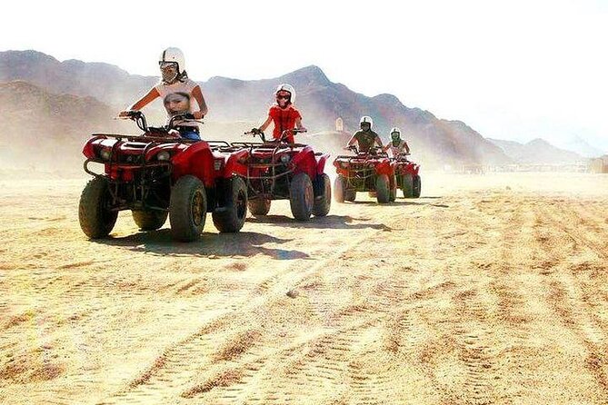 Quad Biking Safari-Camel Ride-Bedouin Dinner and Shows From Sharm - Camel Ride Expectations: Scenic Stops, Short Duration, and Animal-Handling Thoughts
