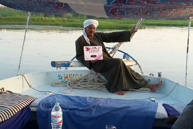 Sailing Nile cruise from Aswan to Luxor includes tours for 3 nights - Day 1: Philae Temple and the High Dam, plus Nubian and Egyptian river views