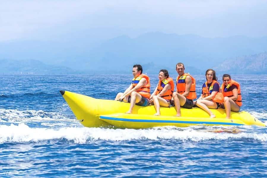 Sharm: Banana, Sofa Boat or Parasailing watersports & pickup - Key things I’d watch for