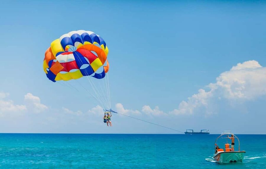 Sharm El Sheikh: ATV Dunes & Waves Adventure with Lunch - Red Sea Arrives: Parasailing Options and Marina Energy