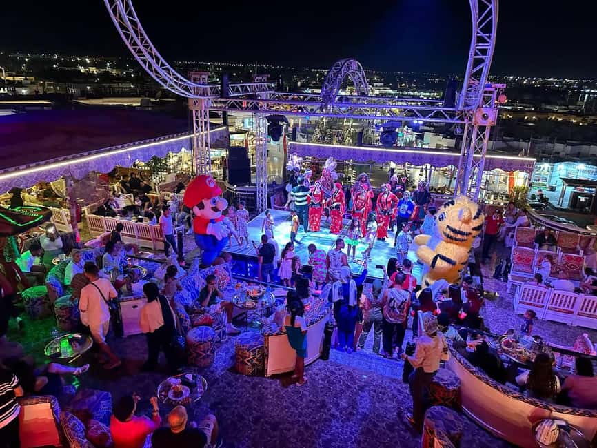 Sharm El-Sheikh: Cafe & restaurant - Farsha or New Panorama - Two ways to do Sharm evenings: Farsha vs New Panorama