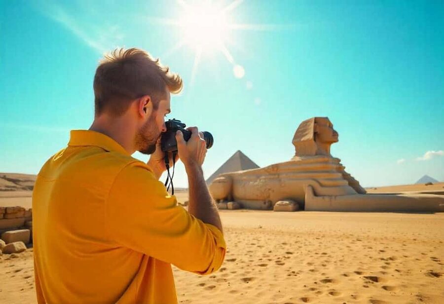 Sharm El-Sheikh: Cairo Full-Day Meet The Pharaohs by Flight - Camel time and photo strategy at the Sphinx area