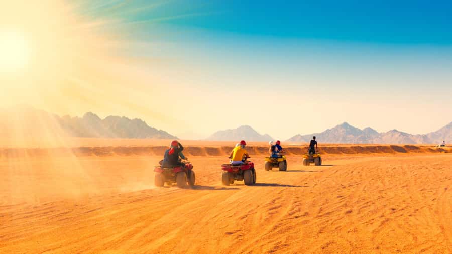 Sharm El Sheikh: Quad Biking trip with Authentic Bedouin Tea - From Sharm El Sheikh to the desert gates: what the timing really feels like
