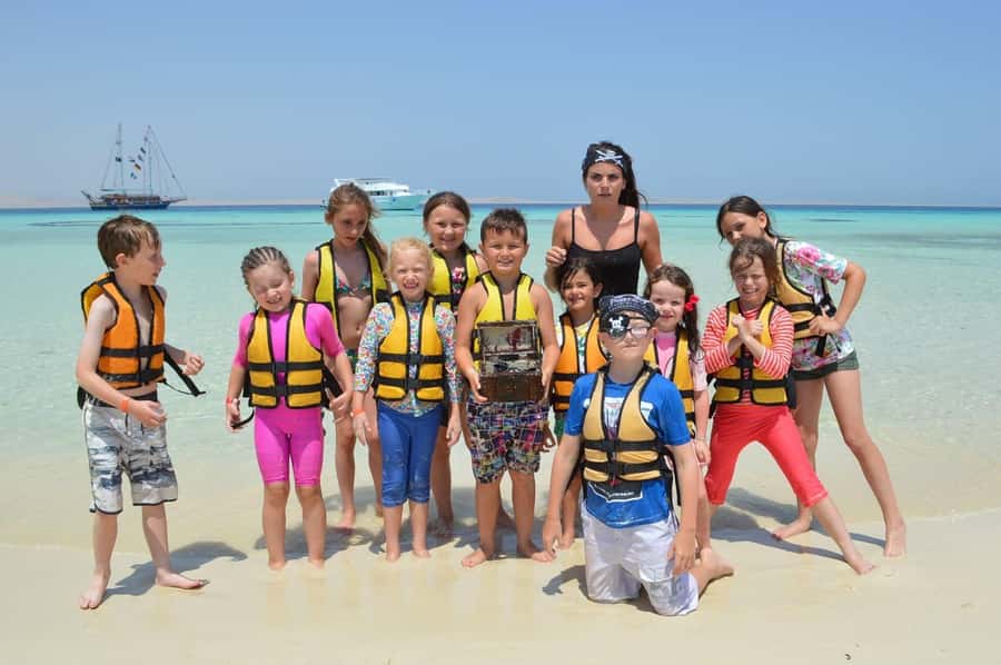 Sharm: Pirates Sailing Boat cruise with transfers & lunch - Pirate Boat Style With Real Red Sea Snorkeling
