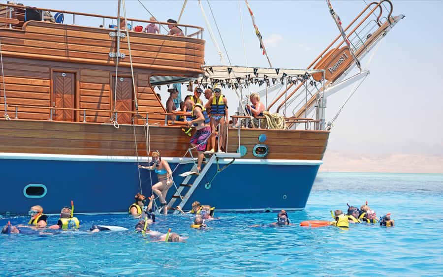 Sharm: Pirates Sailing Boat cruise with transfers & lunch - Ras Mohamed National Park, Where the Reefs Actually Have Time to Shine