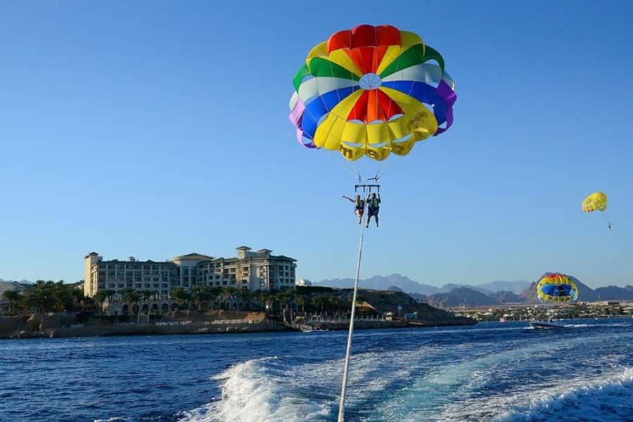 Sharm: Water Sports Adventure Day with Hotel Transfer - Quad biking in the Sinai desert: the fastest way to wake up