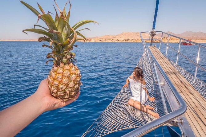 Snorkeling trip to Ras Mohamed & The White Island aboard Luxury Yacht - White Island: the calm, photo-perfect break in the day