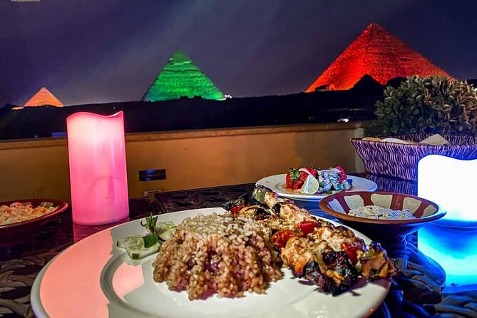 Sound and light show with Dinner with Pyramids view Roof Top Restaurant - Key highlights and what to expect