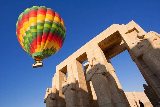 Sunrise Hot Air Balloon Over the Historical sites in Luxor - 1500 feet up: what you’ll actually see over Luxor