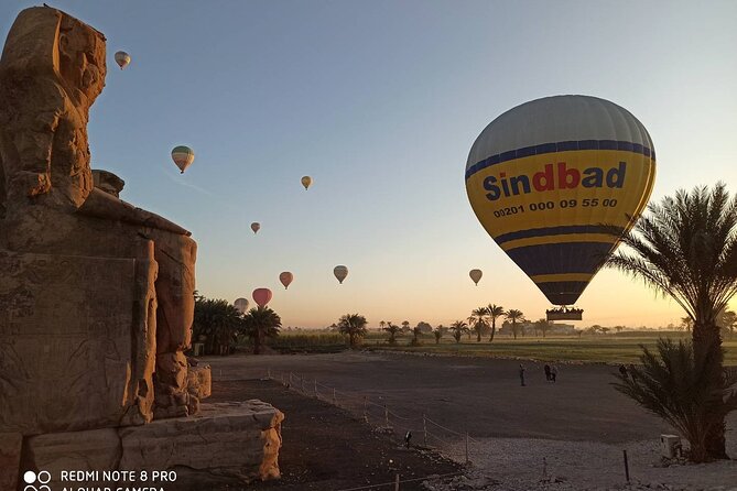 Sunrise Hot Air Balloon Ride Over Luxor - From your hotel to the Nile, then straight toward launch