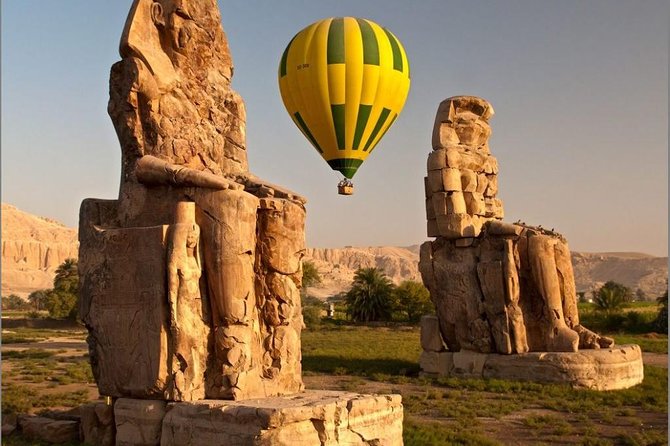 Sunrise VIP Hot Air Balloon Ride in Luxor - Luxor from the sky at 3:15 am: the real appeal