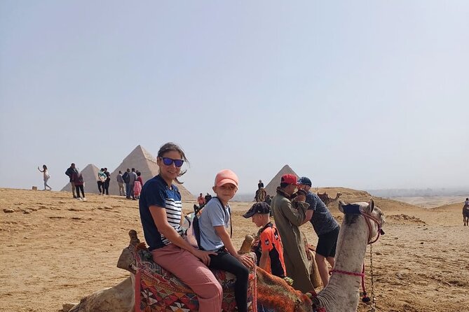 The Giza Pyramids, the Great Sphinx, and Local Lunch. - Local lunch in Giza: Kushary or falafel, built into the day