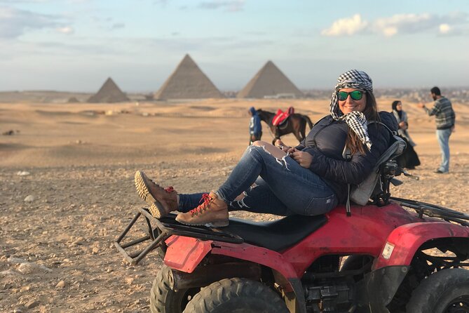 Top Private All Inc-Pyramids,Camel,Quad Bike,Inside Pyramid&Lunch - Guide style and pace: what you can realistically expect