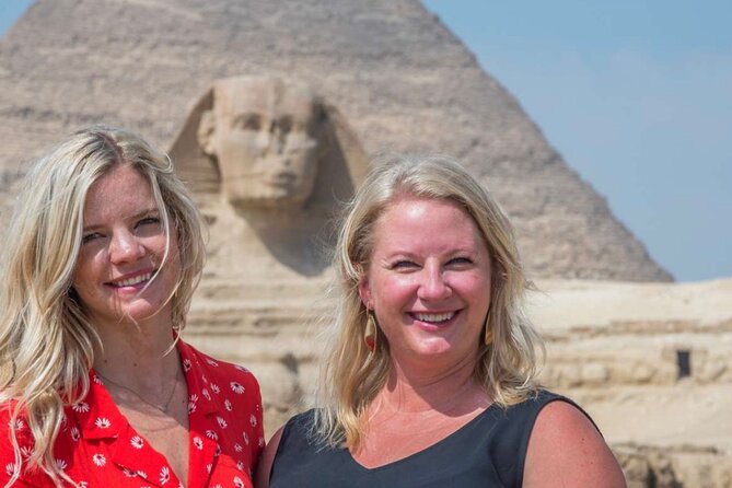 Top Tour Giza Pyramids ,Sphinx ,camel ride and ATV safari - Stop 3: Great Sphinx and Valley Temple views that make the site make sense