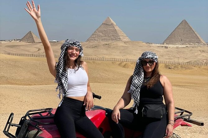 VIP Giza Pyramids,Sphinx,ATV bike,CamelRide,Shopping&DinnerCruise - Key highlights worth planning around