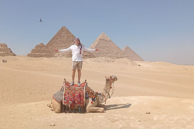VIP Great Pyramid Tour From Inside & Sphinx & Camel Tour - Plateau Views, Cheops to Mycerinus: Photos With a Real Sense of Place