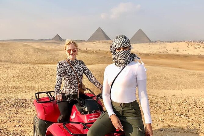 VIP Private GizaPyramids,Sphinx,Camel,QuadBike&Inside 3rd Pyramid - Hotel pickup and how to think about Cairo travel time
