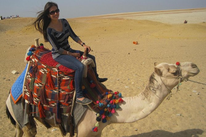 VIP Private Tour Giza Pyramids Sphinx ,Camel,Inside Pyramid - Lunch and the included extras that save your day