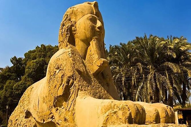 Vip tour To Saqqara, Dahshour, And Memphis Marvels - Memphis Sculptures: Ramses II Sleeping Colossus and the Alabaster Sphinx
