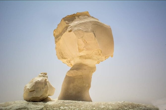 White & Black Desert tour 2 Days 1 night camping from Cairo. - Price and value: $110 for camping plus 4x4 transport